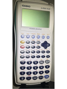Casio fx-9750G PLUS Power Graphic Calculator No Cover Tested and Working